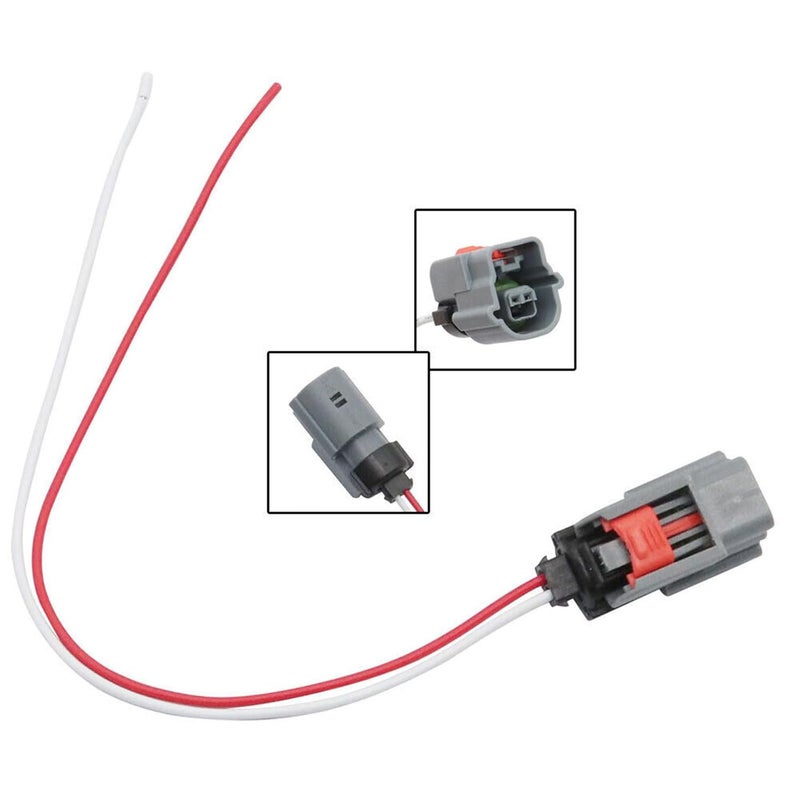 znakeauto A/C Ambient Air Temperature Sensor & Connector Pigtal Harness Compatible with Fo-rd Fusion Escape Explorer F-150，for AU5Z12A647B, AU5Z-12A647-B，AU5T-12A647-AC - Image 2